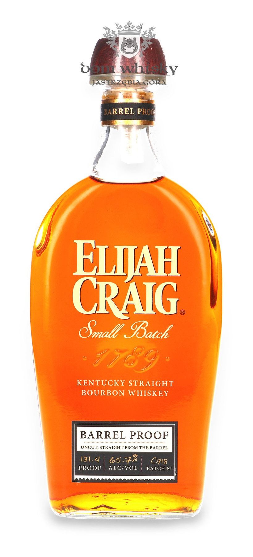 Elijah Craig 12letni Small Batch Barrel Proof (Batch No. C918) / 65,7