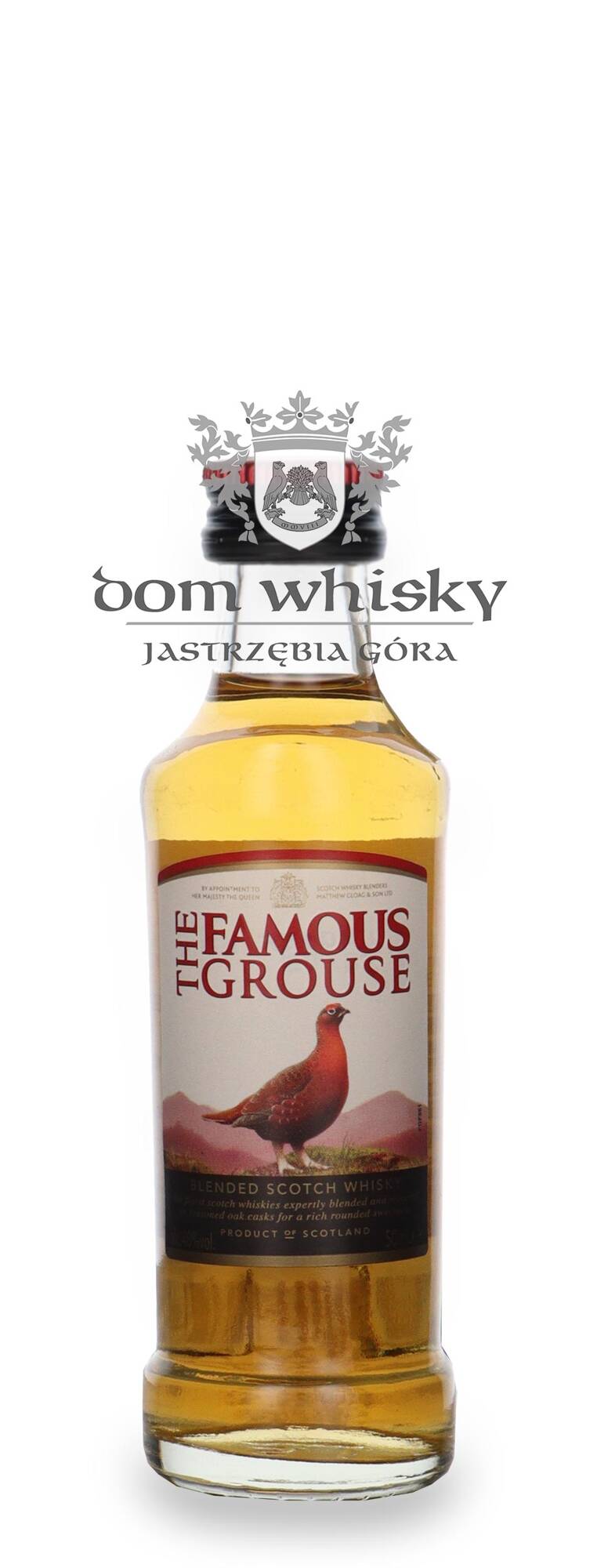 Famous Grouse Blended Scotch Whisky Miniaturka 40 005l Dom Whisky 