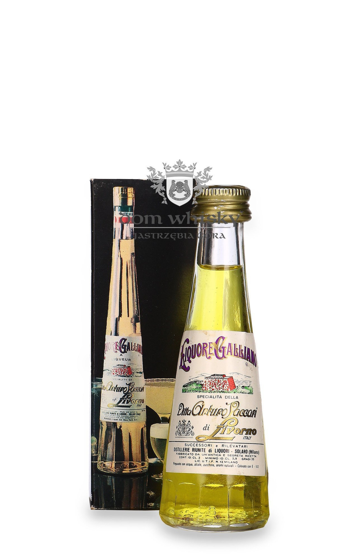 Galliano Vanilla Liqueur / 35 / 0,03l Dom Whisky