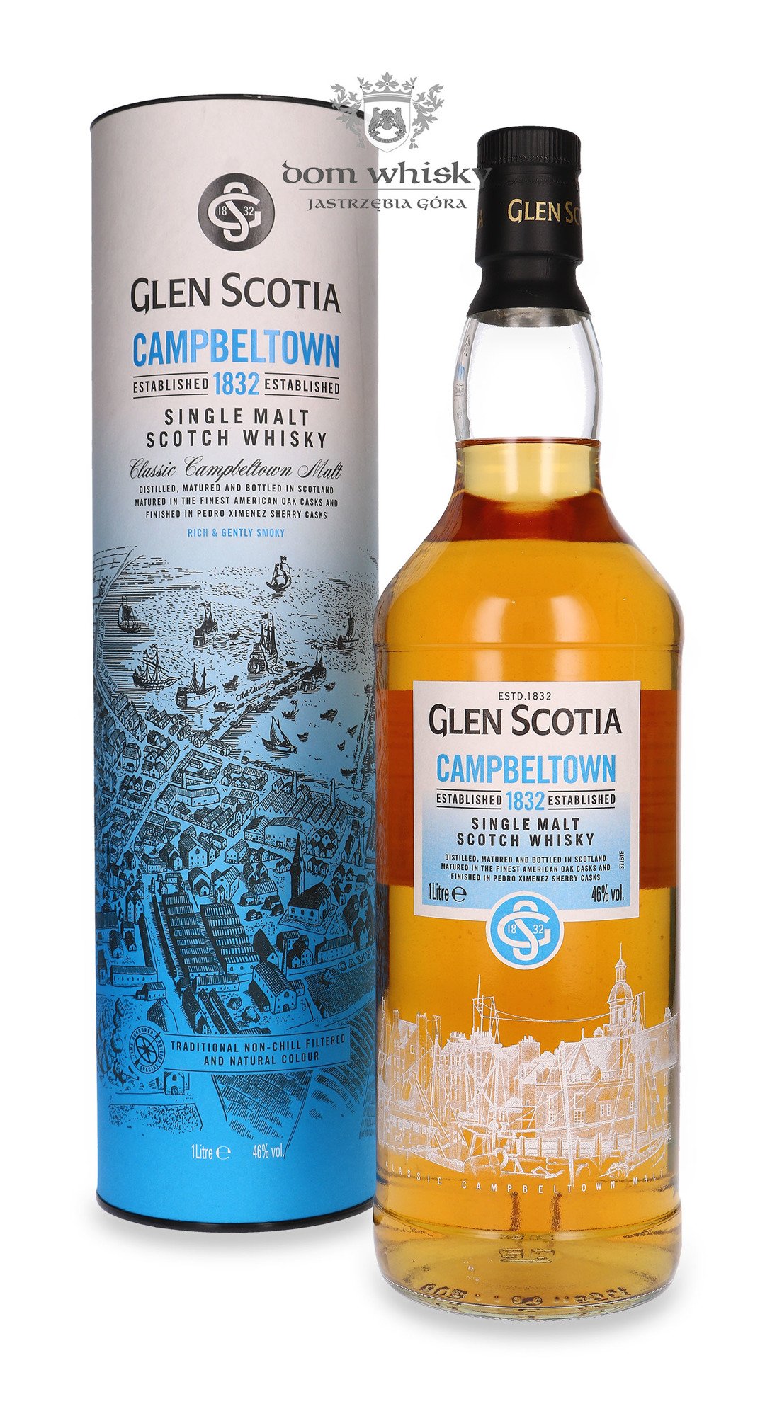 Glen Scotia 1832 Classic Campbeltown Malt / 46%/ 1,0l | Dom Whisky