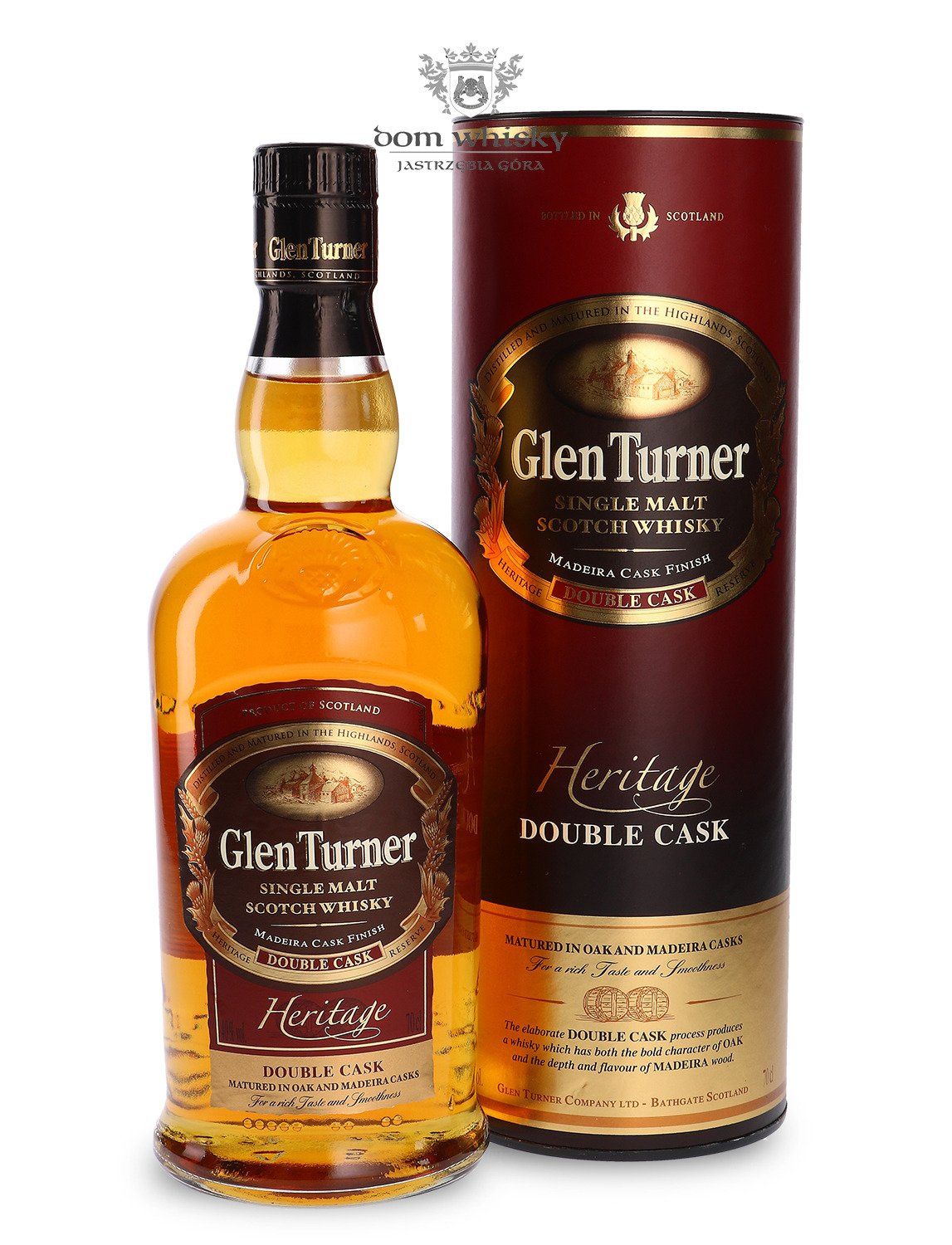 Glen Turner Heritage Double Cask Madeira Finish / 40 / 0,7l Dom Whisky
