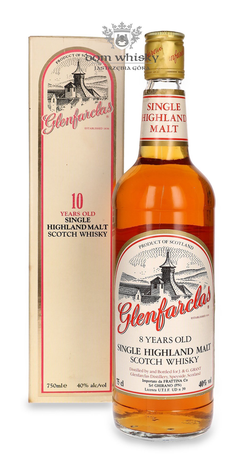 Glenfarclas 10-letni / 40% | / Whisky 0,75l Dom