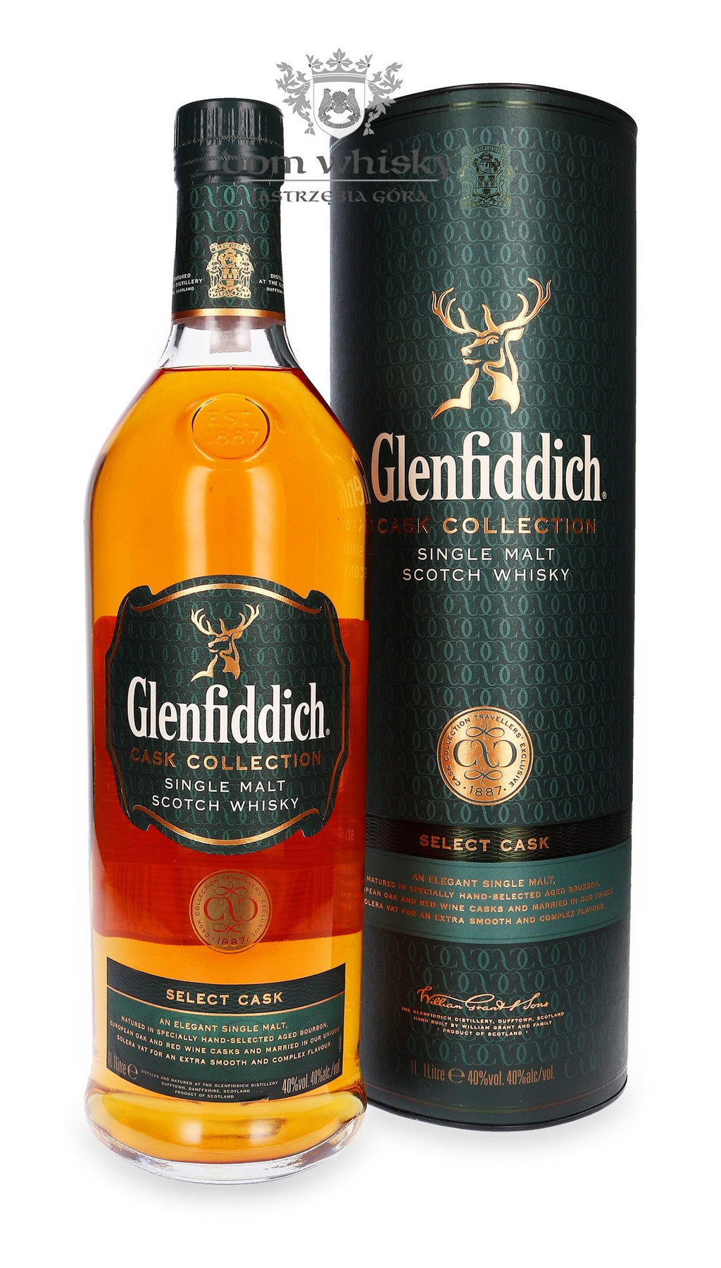 Glenfiddich Cask Collection, Select Cask / 40 / 1,0l Dom Whisky