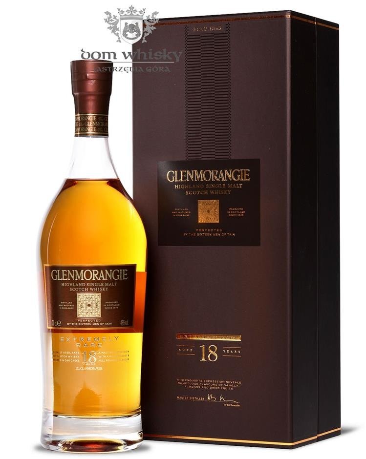 Glenmorangie 18 Letni Extremely Rare 43 0 7l Dom Whisky