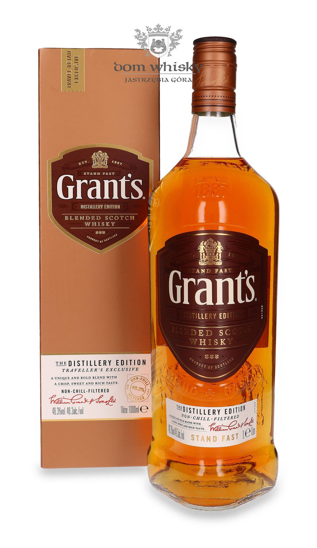 Grant's Distillery Edition Travel Exclusive / 46.3 / 1,0l Dom Whisky