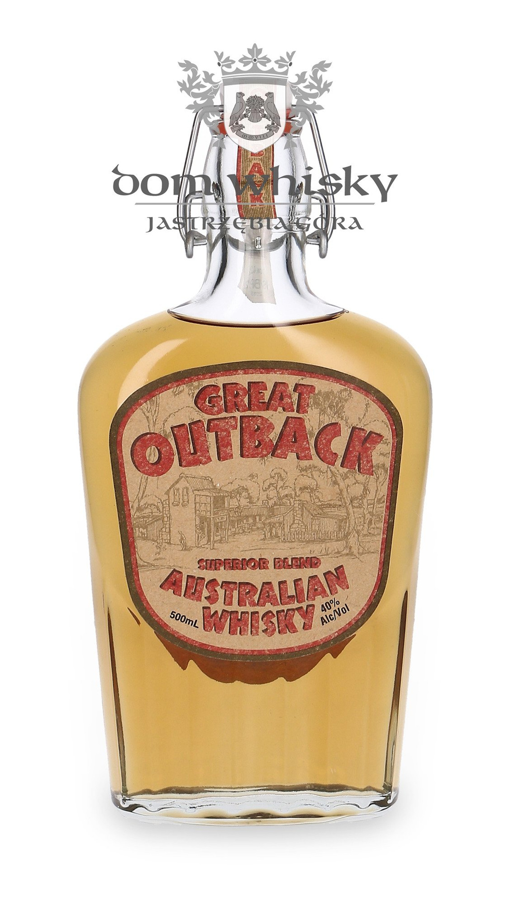 Great Outback Australian Whisky / 40 / 0,5l Dom Whisky