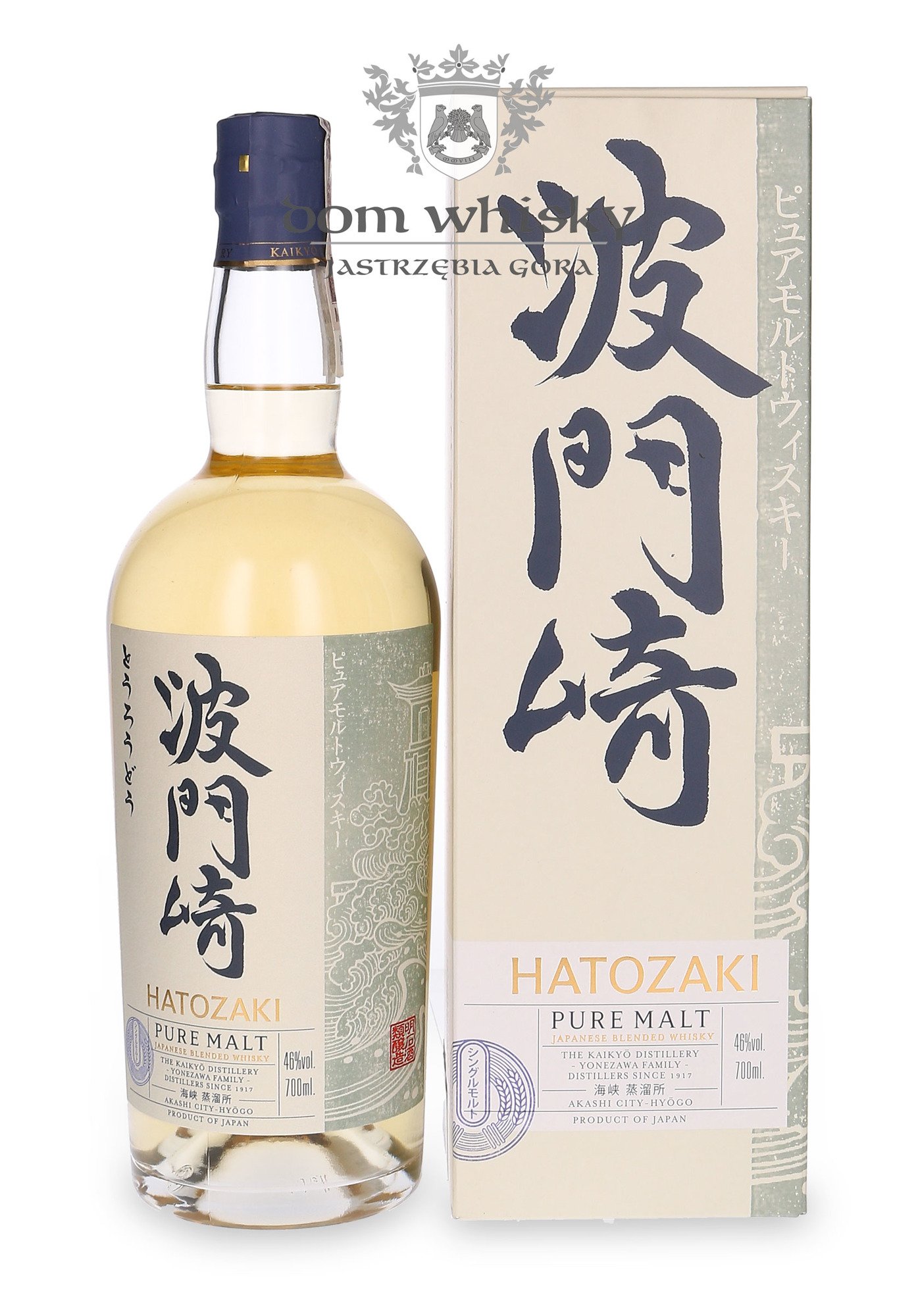 / Whisky Dom 46% Hatozaki Malt 0,7l Pure / | Whisky