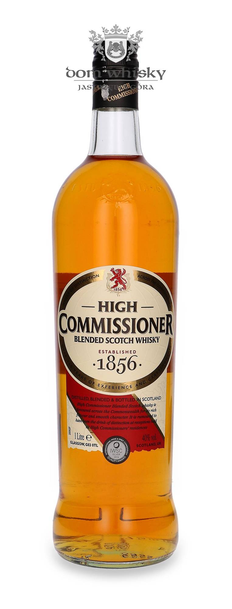 High Commissioner 1856 Blended Scotch Whisky / 40 / 1,0l Dom Whisky