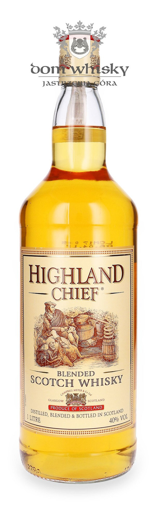 Highland Chief Blended Scotch Whisky / 40 / 1,0l Dom Whisky