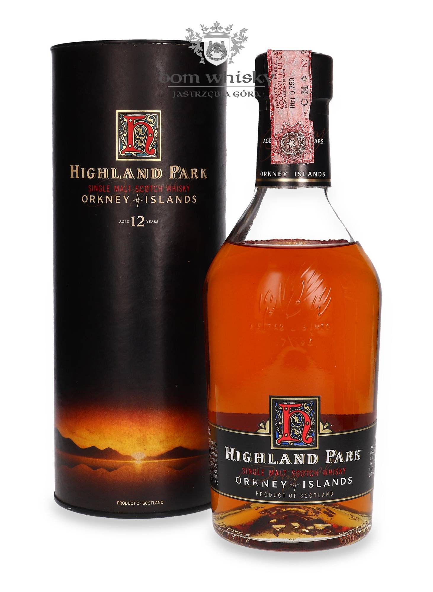Highland Park 12-letni (Bottled 1990s) / 40% / 0,7l