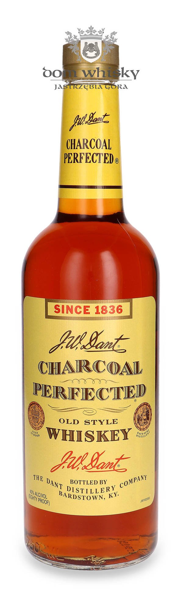 J.W. Dant Charcoal Perfected Old Style Whiskey / 40 / 0,75l Dom Whisky