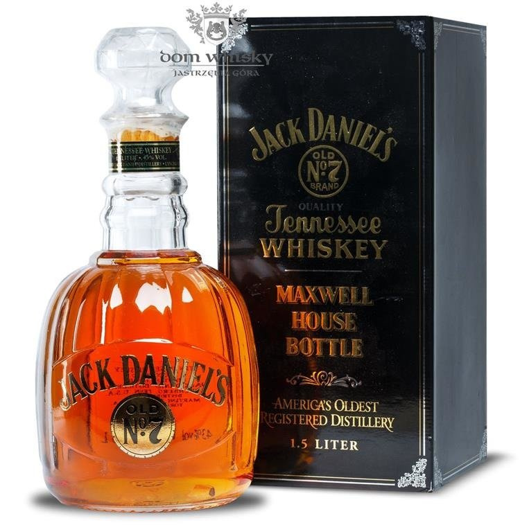 Jack Daniel's Maxwell House /Bez opakowania/ 43 / 1,5l Dom Whisky