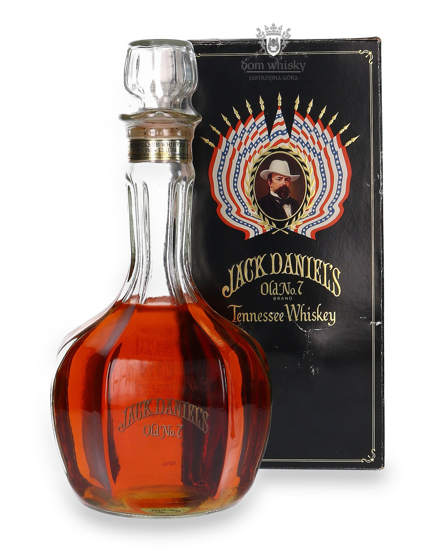 Jack Daniel’s Old No. 7 Inaugural Decanter (1984) / 43/ 1,5l Dom Whisky