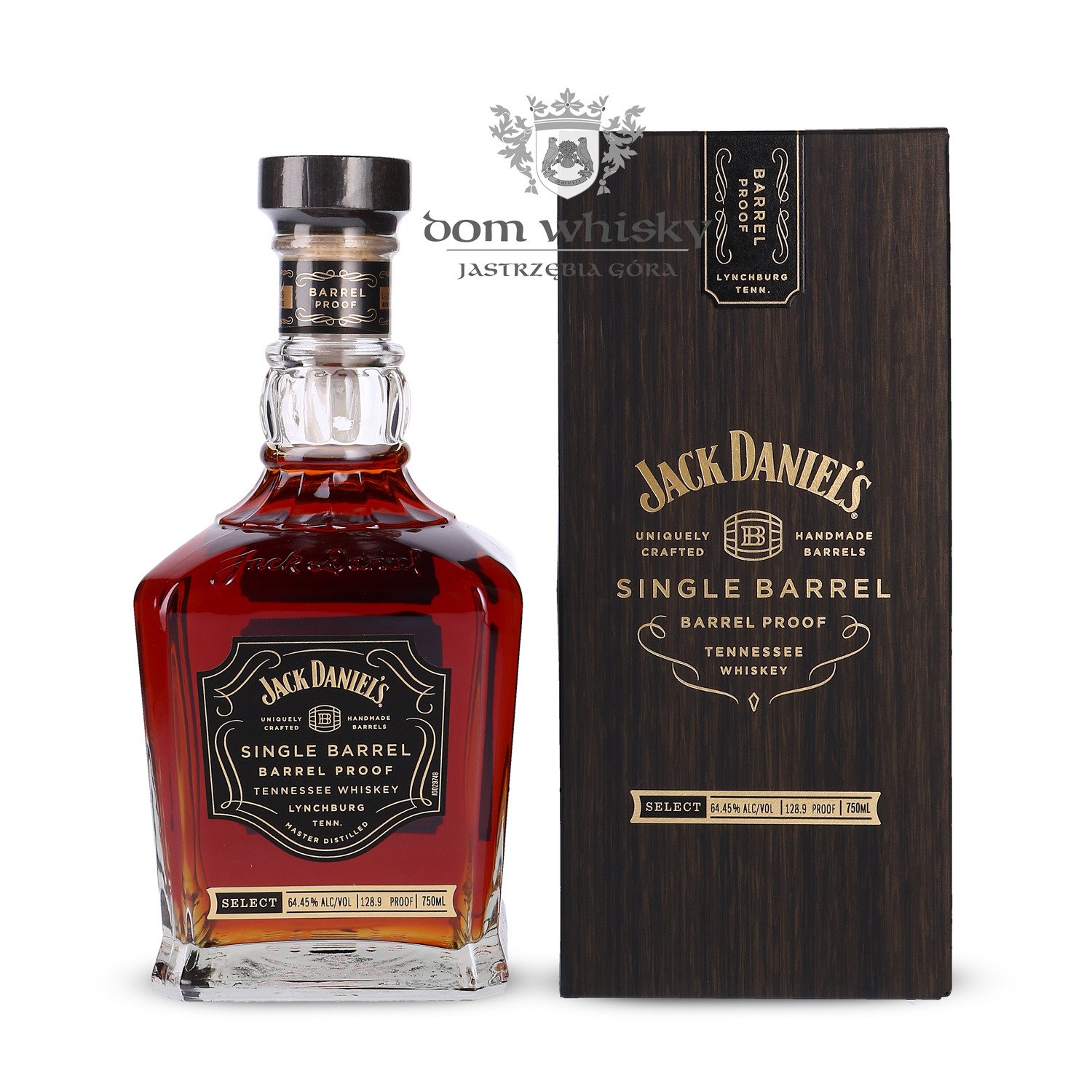 Jack Daniels Single Barrel, Barrel Proof / 64,45% / 0,75l  Dom Whisky