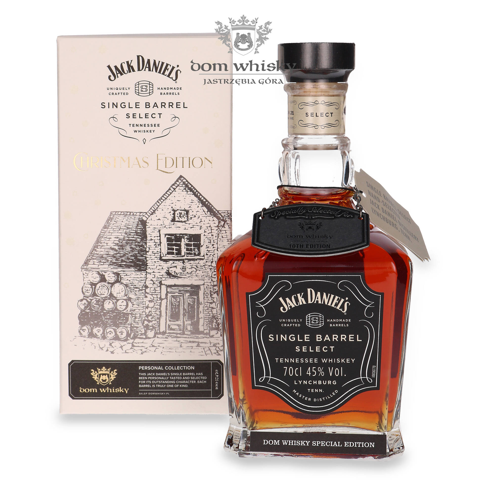 Dom Barrel Whisky | Jack Dom / Whisky Collection 0,7l 45% Single Edition Daniel\'s 10th /