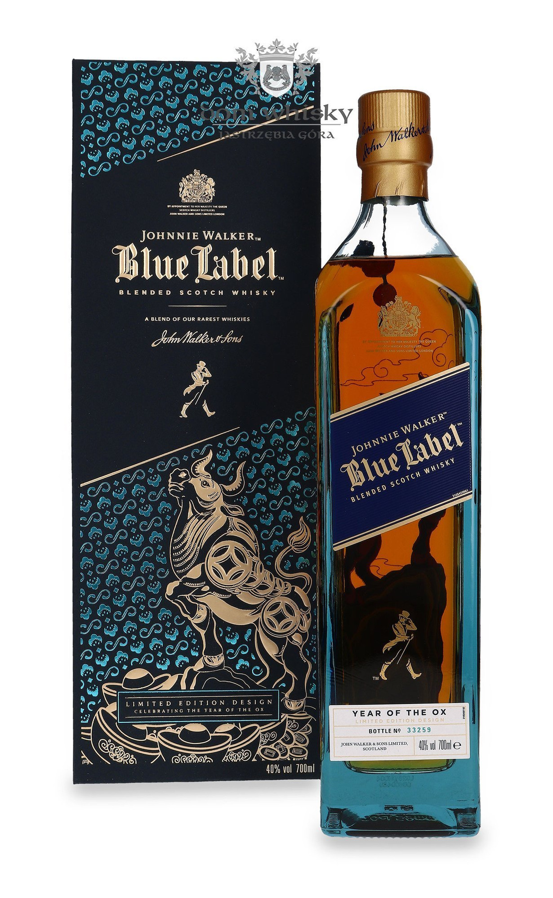 Johnnie Walker Blue Label Year Of The Ox / 40 / 0,7l Dom Whisky