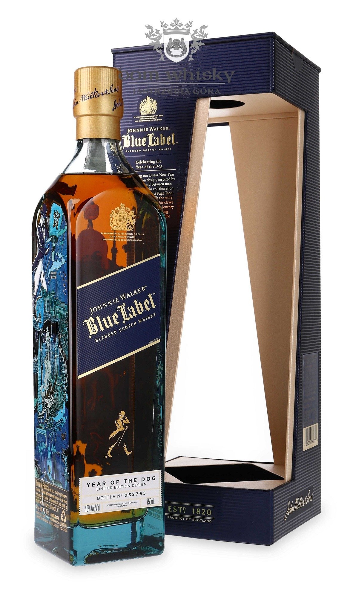 Johnnie Walker Blue Label Year of The Dog / 46% / 0,75l | Dom Whisky