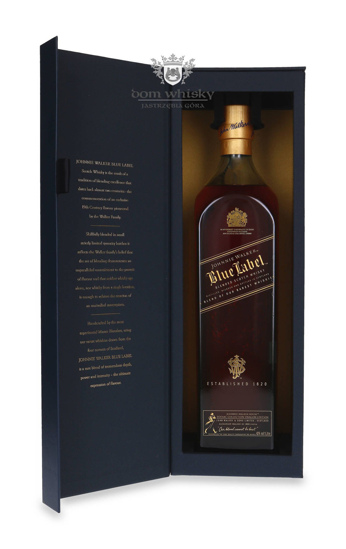 Johnnie Walker Blue Label Zodiac Collecton Dragon Edition / 40/ 1,0l