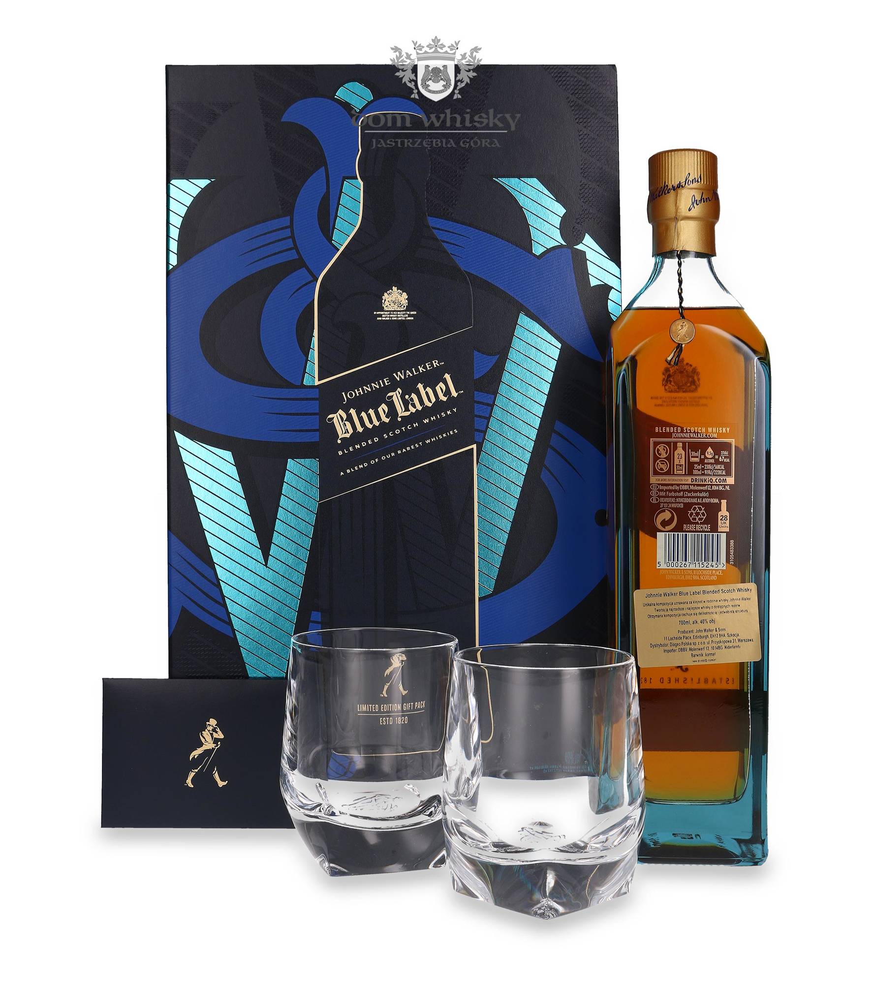 Johnnie Walker Blue Label Blended Scotch Whisky mit