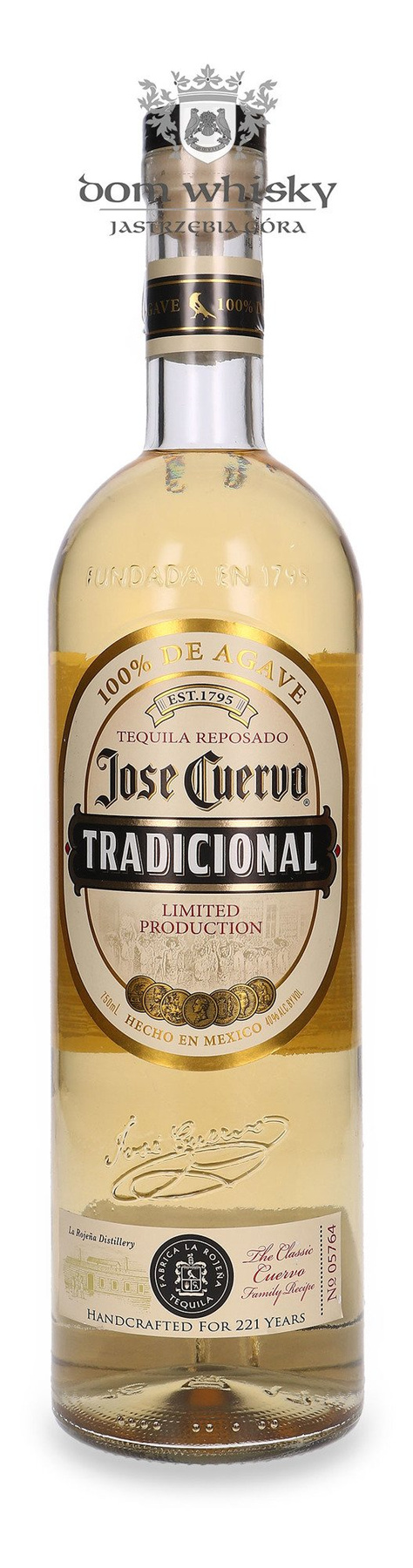 Jose Cuervo Traditional 100 Agave (American Market) / 40 / 0,75l Dom Whisky