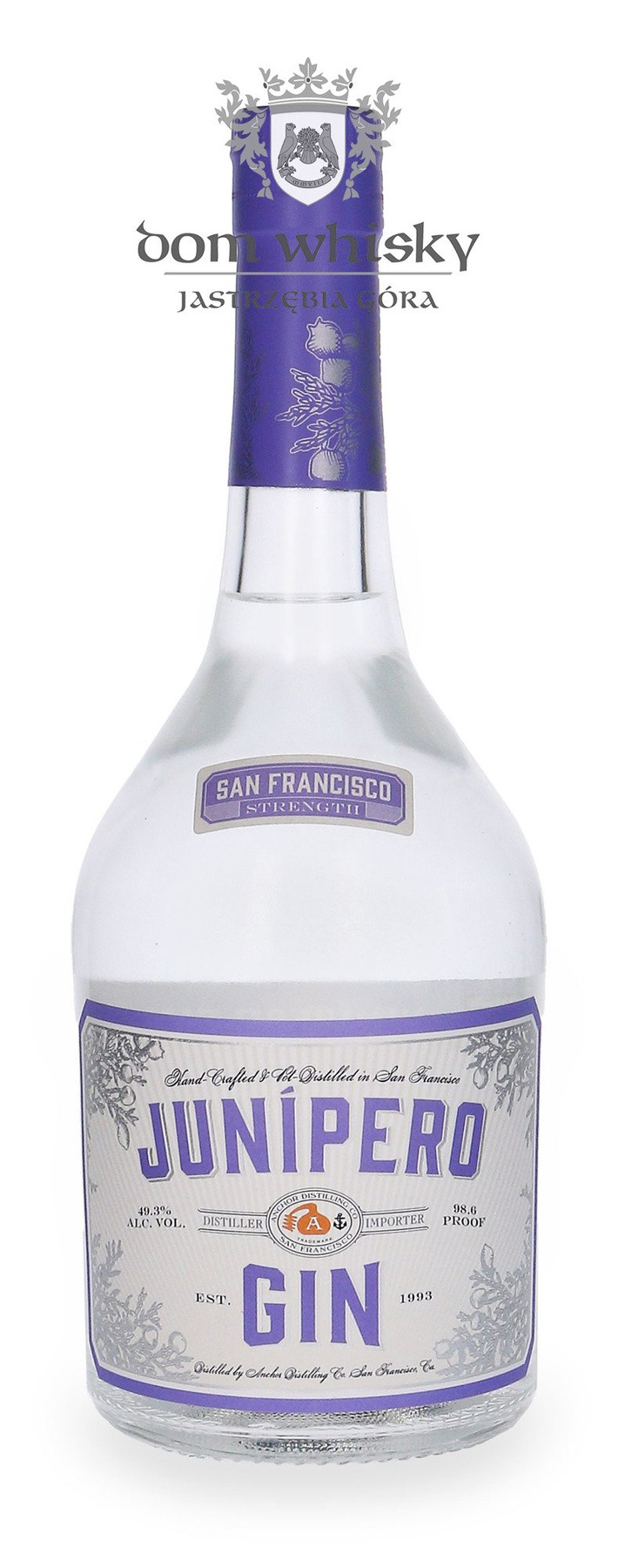 Junipero Gin San Francisco Strength / 49,3/ 0,7l Dom Whisky