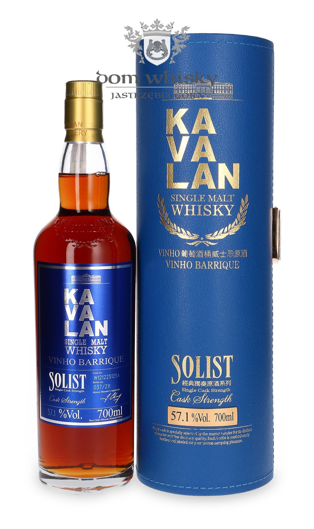 Kavalan Solist Single Malt Vinho Barrique / 57,1 / 0,7l