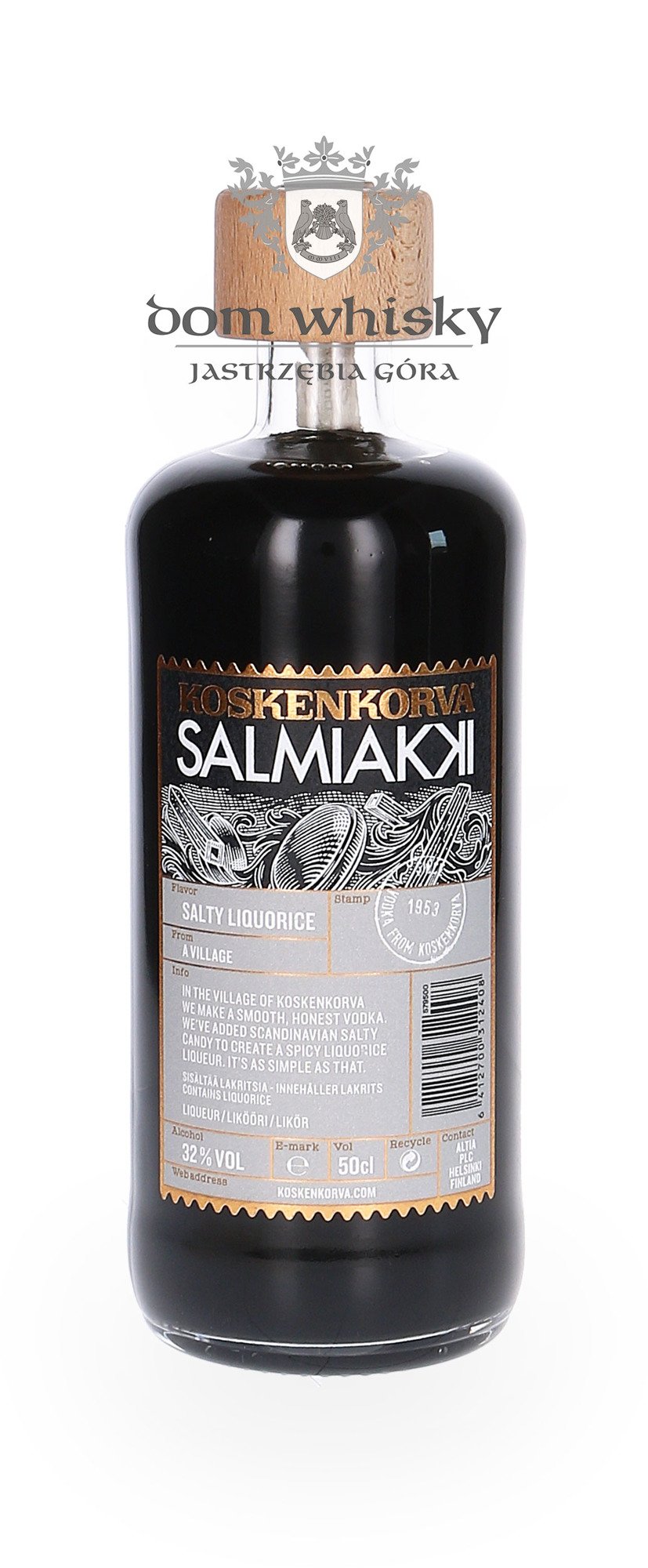 Koskenkorva Salmiakki Salty Liquorice / 32% / 0,5l | Dom