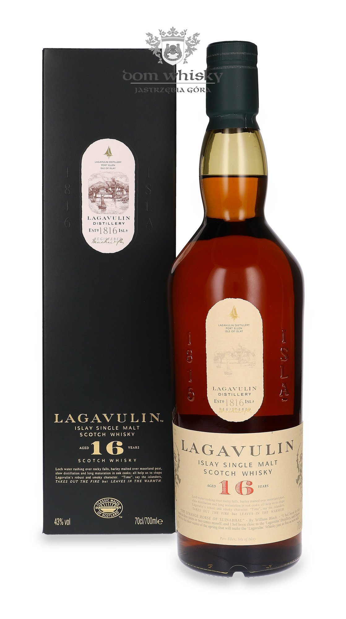 Lagavulin 16 YO 0,70L (43% Vol.) - Lagavulin - Whisky