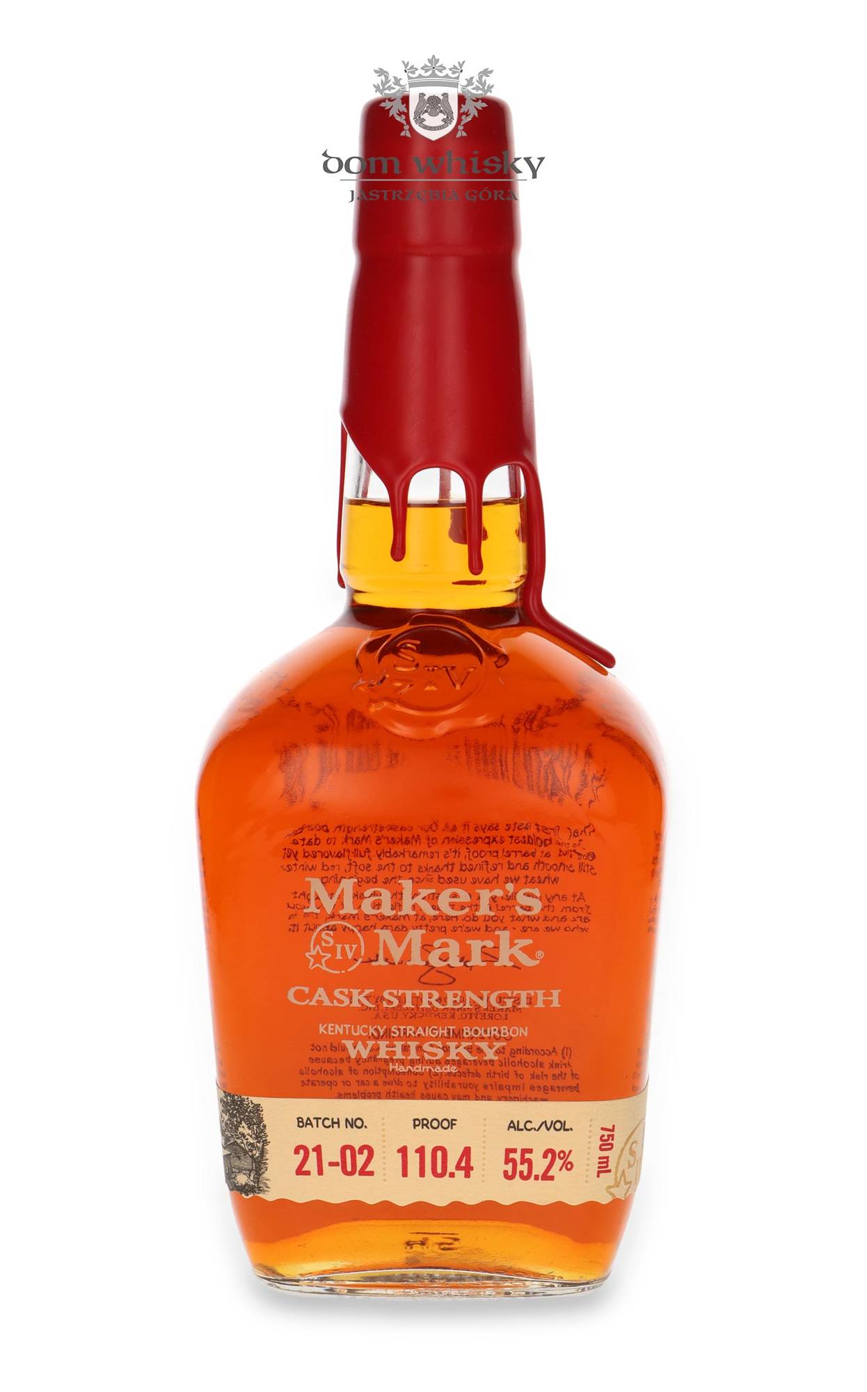 Maker s Mark Cask Strength 55 2 0 75l Dom Whisky