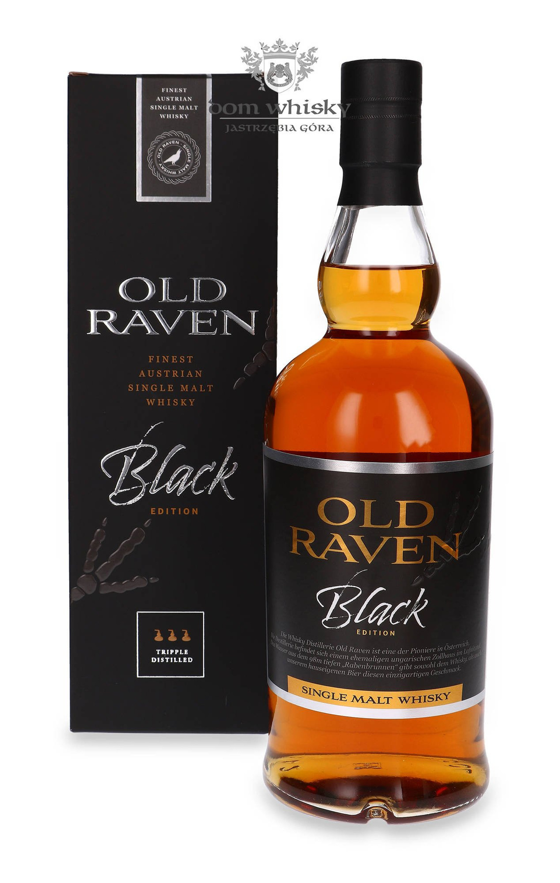 Old Raven Black Edition (Austria) / 54%/ 0,7l | Dom Whisky