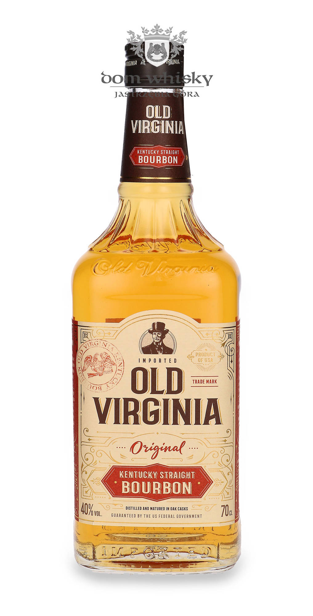 Old Virginia Original Kentucky Straight Bourbon 40 0 7l Dom Whisky