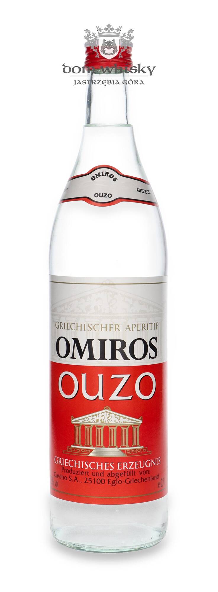 Direktversand von Produkten Ouzo Omiros 0,7l Dom | Whisky 37,5% / 