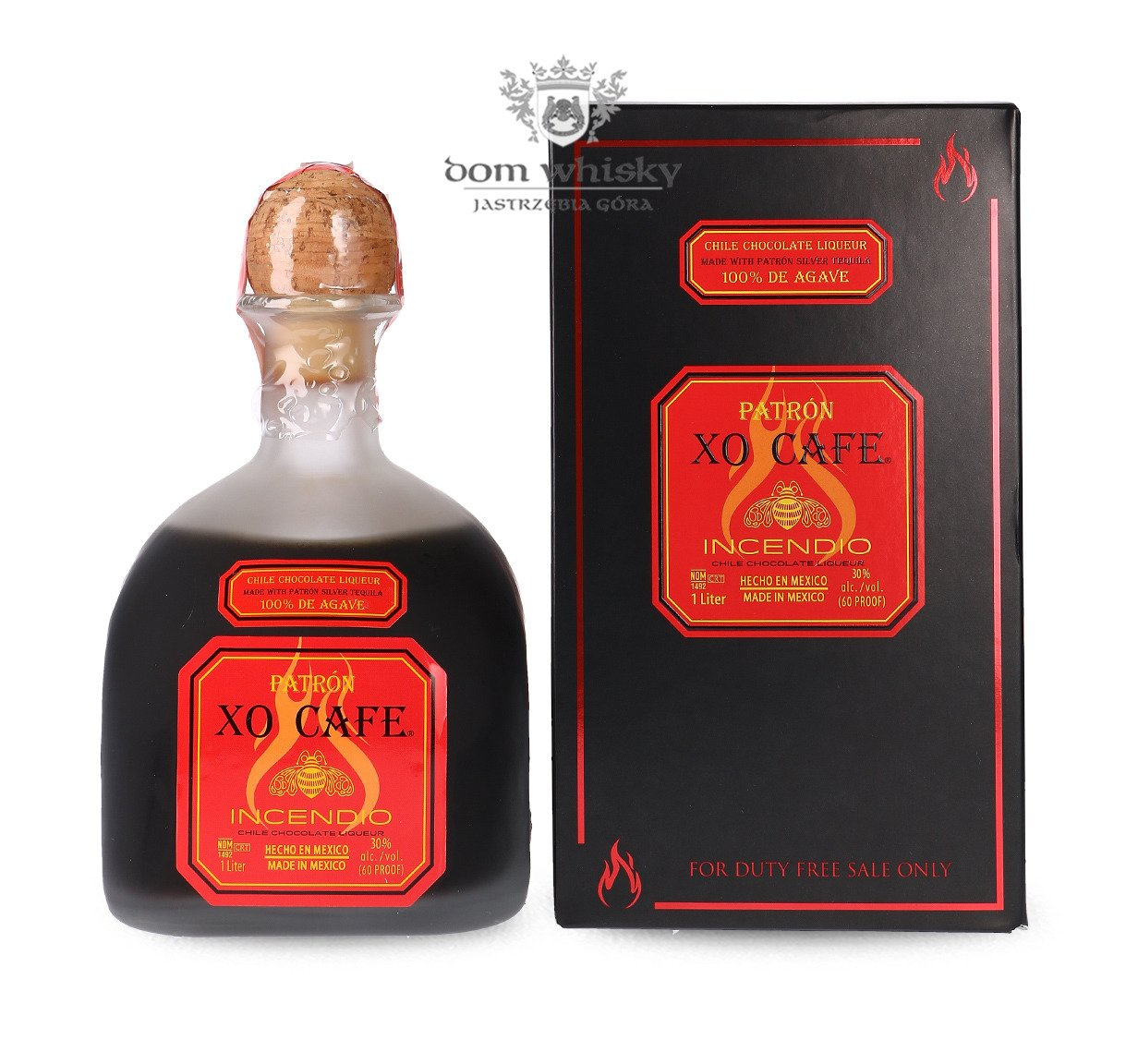 Patron XO Cafe INCENDIO Chile Chocolate Liqueur / 30 / 1,0l Dom Whisky