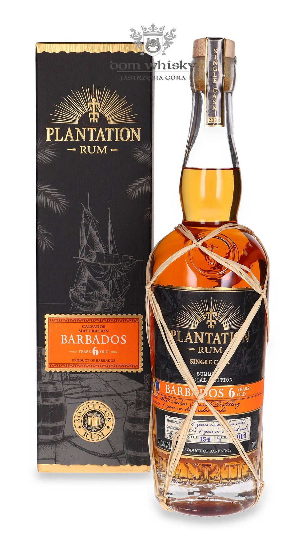 Plantation Rum Barbados 6letni Calvados Casks / 41,3 / 0,7l Dom Whisky