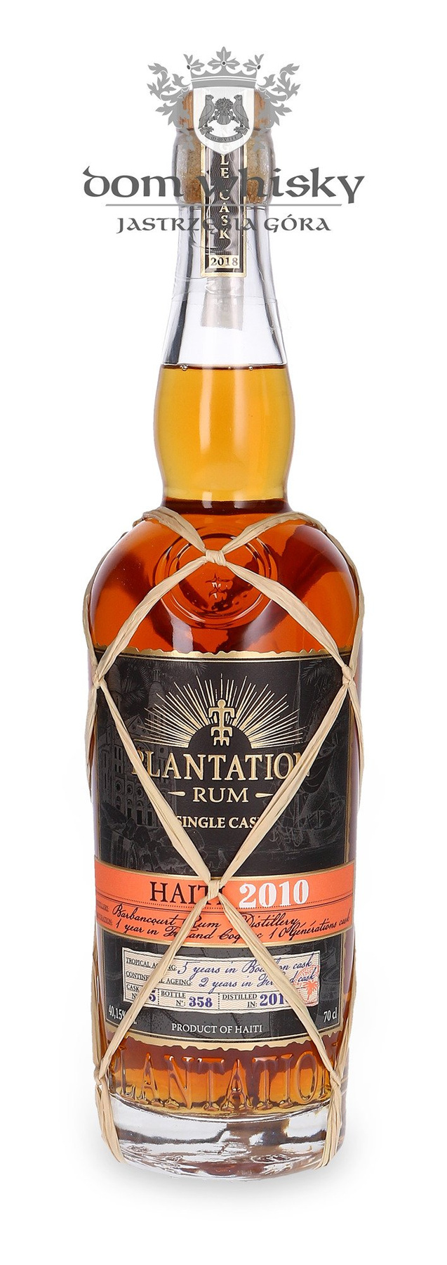 Plantation Rum Haiti 2010 Single Cask / 40,15 / 0,7l Dom Whisky