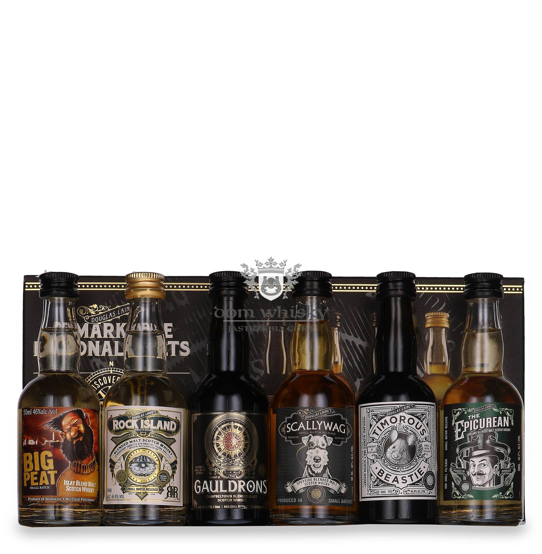 Remarkable Regional Malts / 46-46,8% / 6x0,05l | Dom Whisky