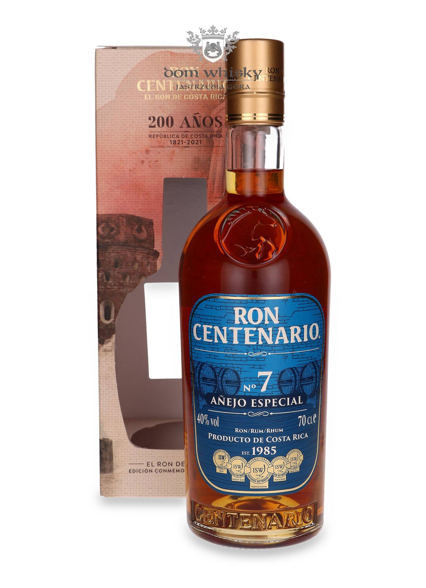 Ron Centenario No 7 Anejo Especial / 40% / 0,7l | Dom Whisky