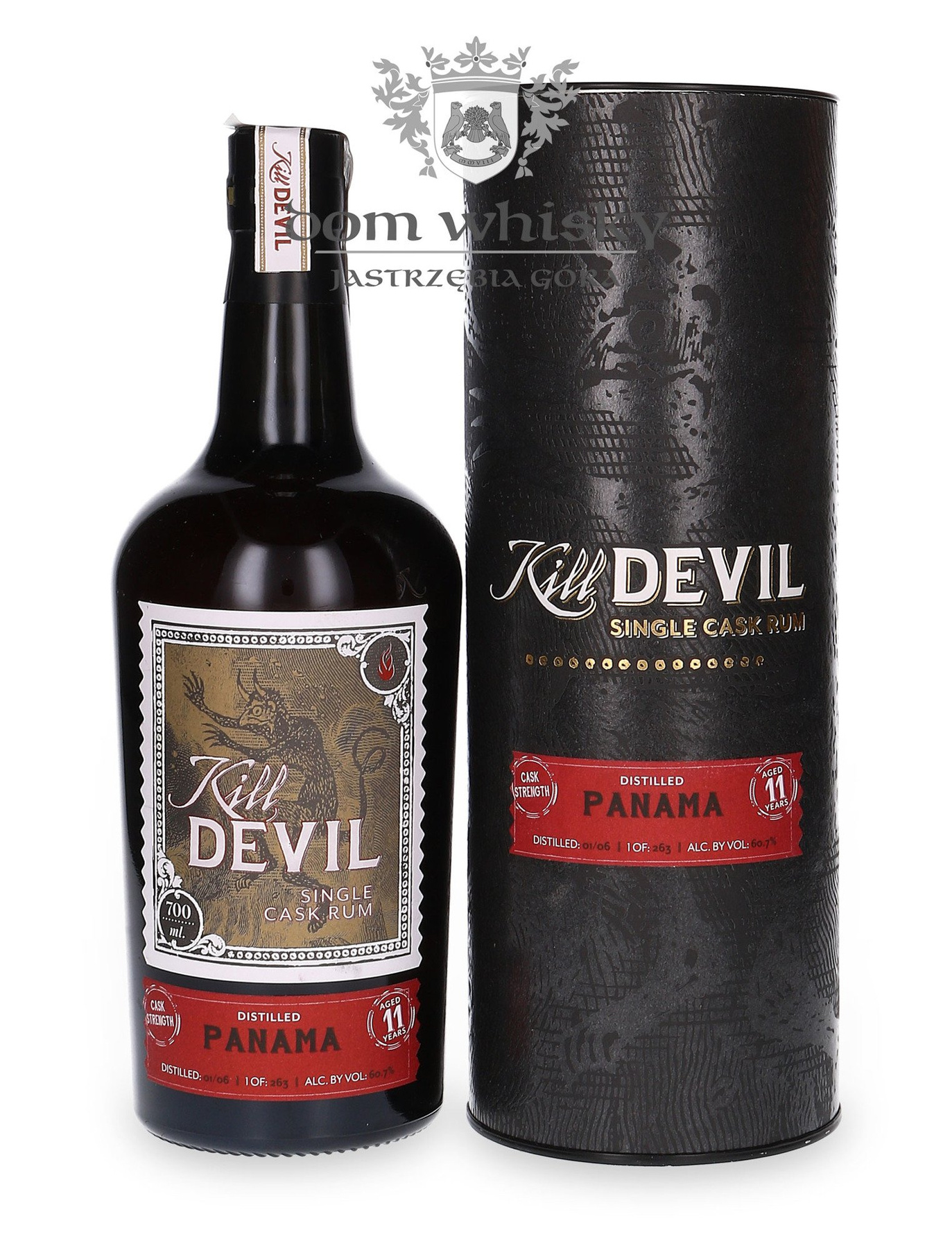 Rum Kill Devil Panama 11letni / 60,7 / 0,7l Dom Whisky