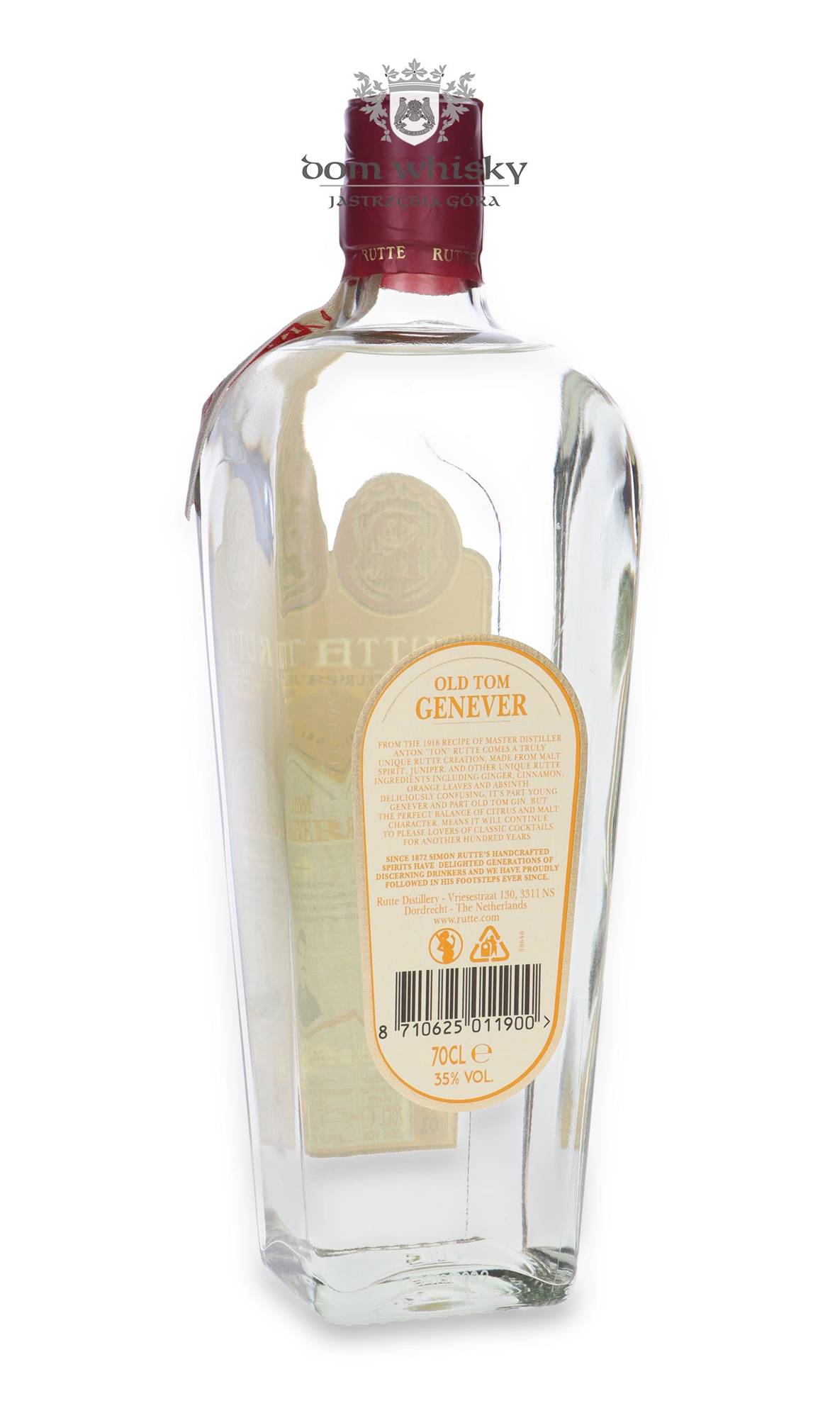 Rutte Old Tom Genever Gin Holandia 35 07l Dom Whisky