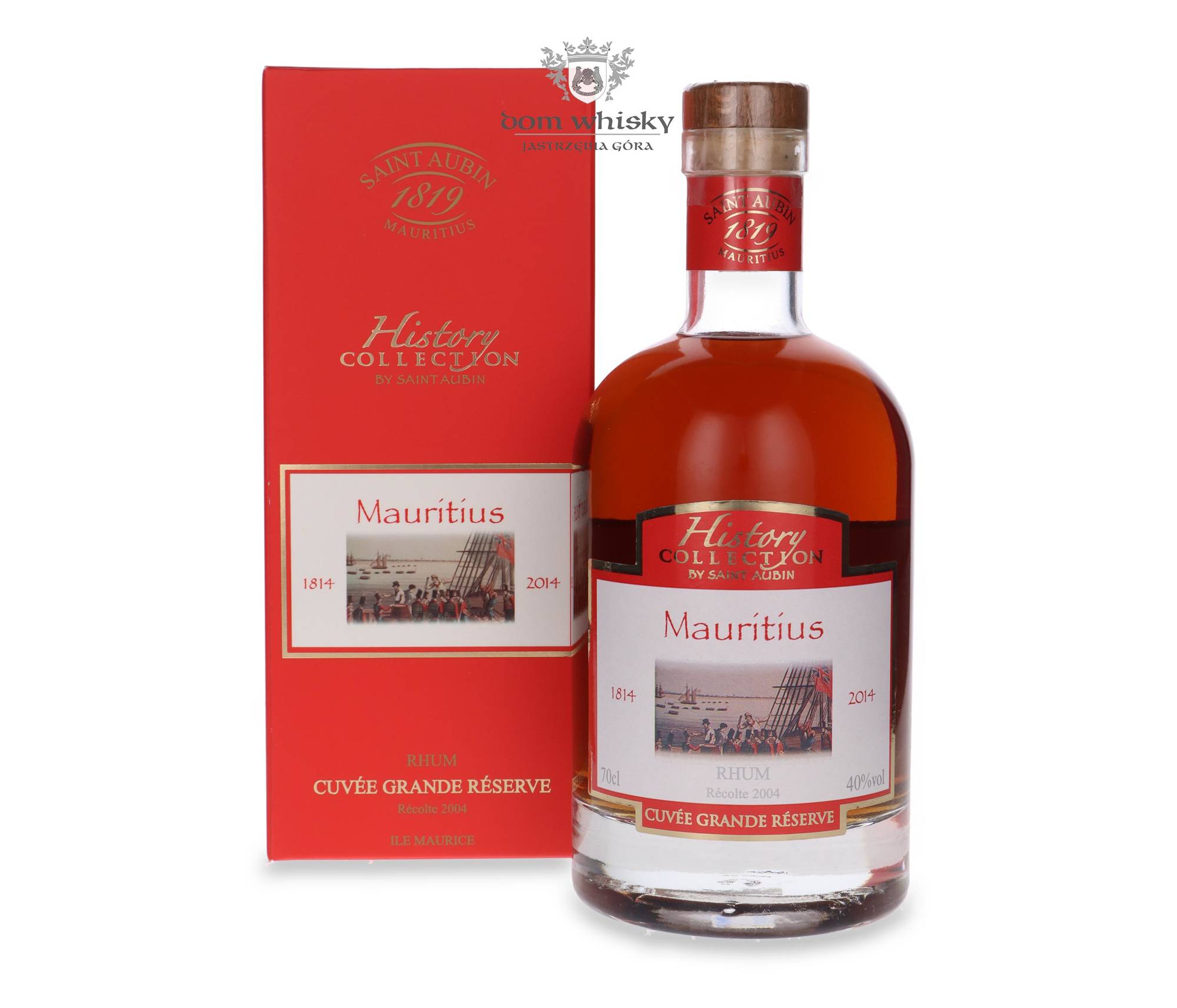 History Saint 40% Collection | / Aubin Dom 0,7l Whisky / Mauritius