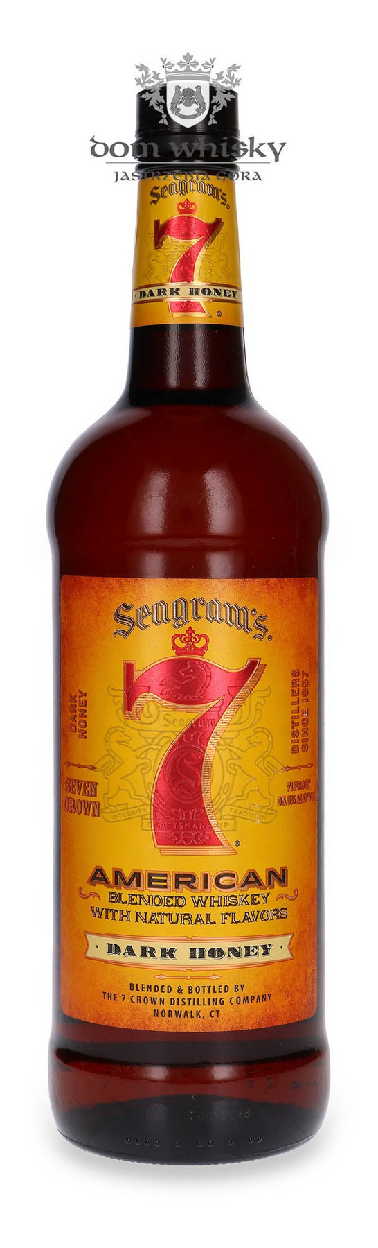 Seagram's Seven Crown Dark Honey / 35,5 / 1,0l Dom Whisky