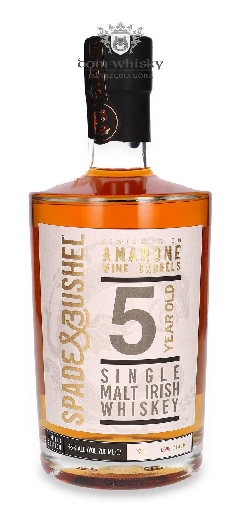 Spade & Bushel 5letnia Irish Single Malt Whiskey Finished in Amarone