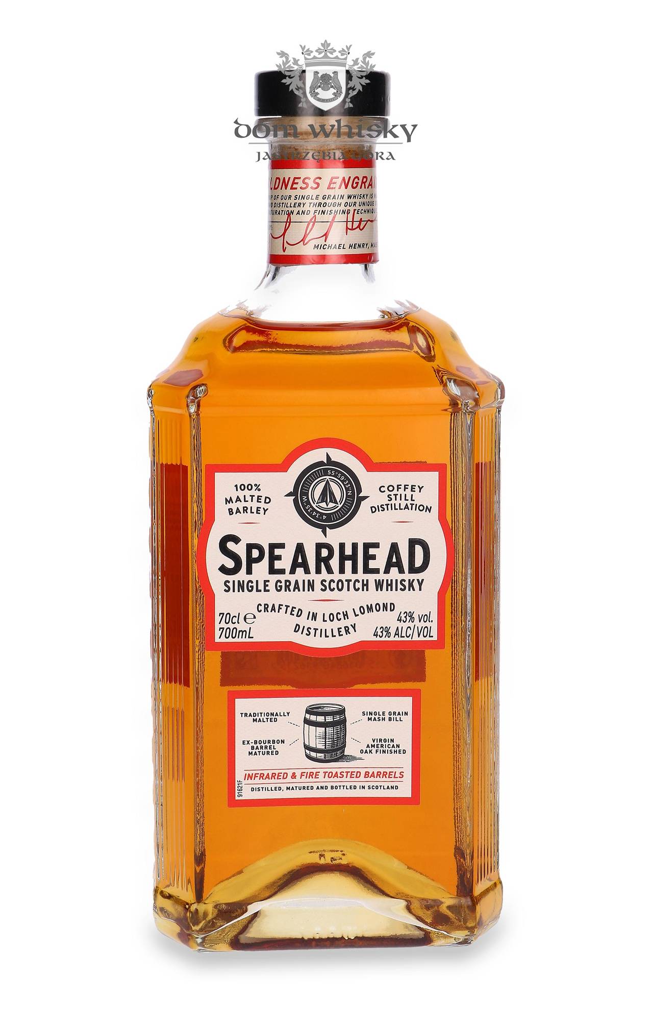 Spearhead Single Grain Scotch Whisky