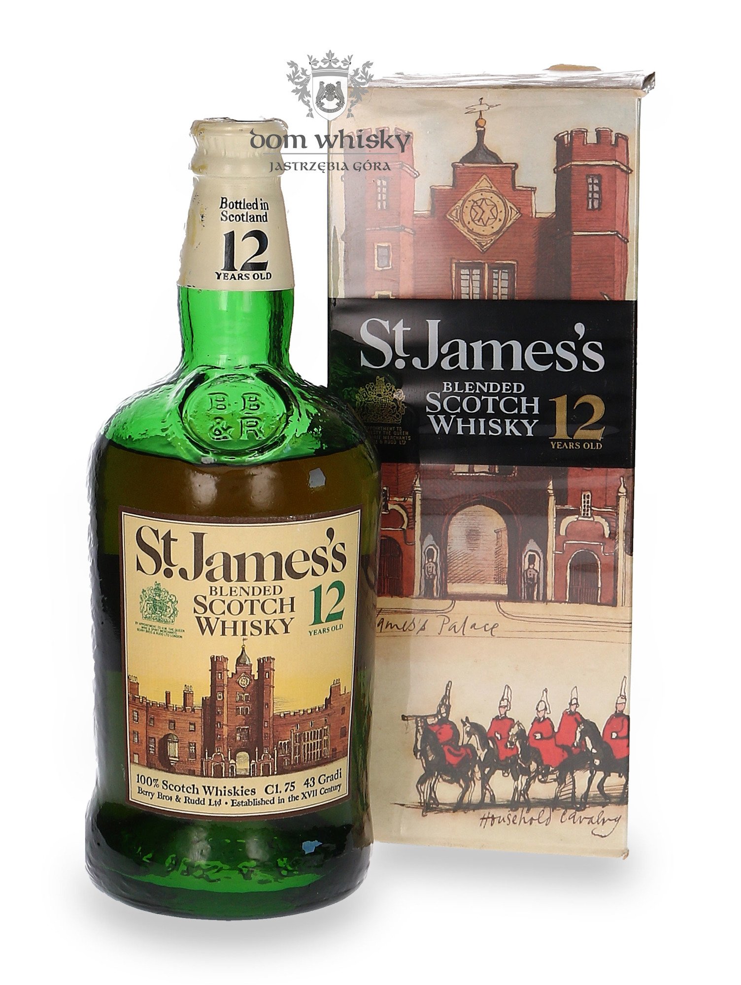 St. Jamess Blended Scotch Whisky, 12-letni  43% 0,75l | Dom Whisky