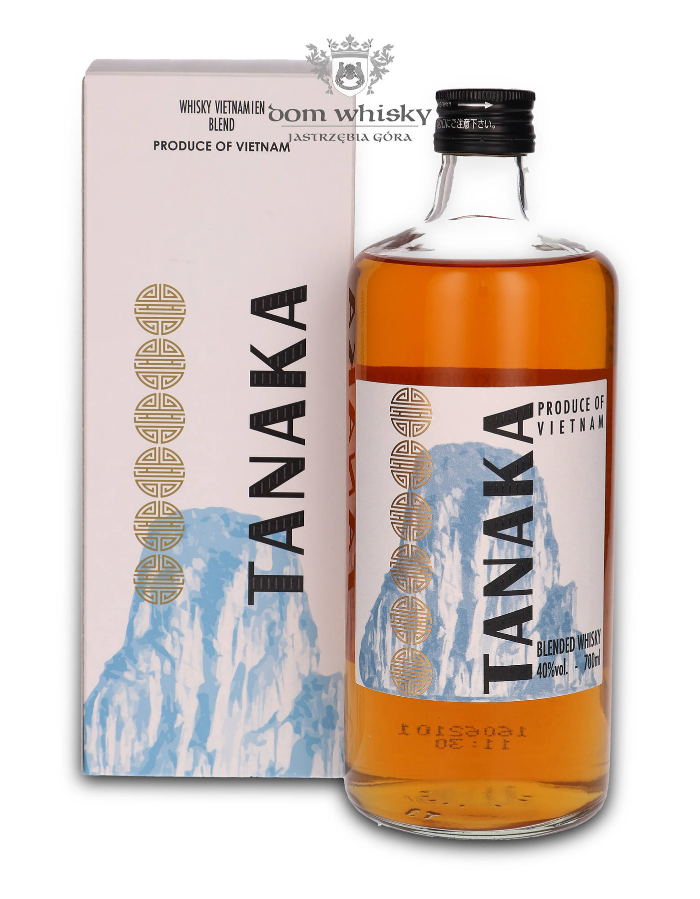 Tanaka Vietnamien Blend Whisky / 40 / 0,7l Dom Whisky
