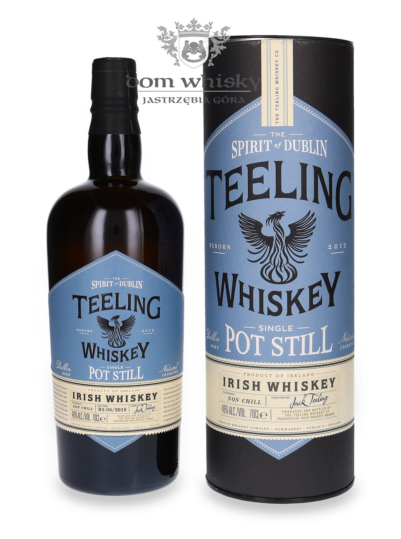 Teeling Single Pot Still Whiskey (Bottled 2019) / 46/ 0,7l Dom Whisky