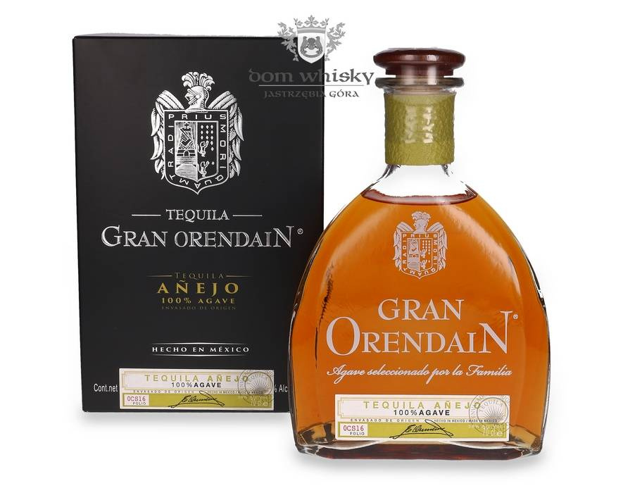 Tequila Gran Orendain Anejo 100 Agave / 38 / 0,7l Dom Whisky