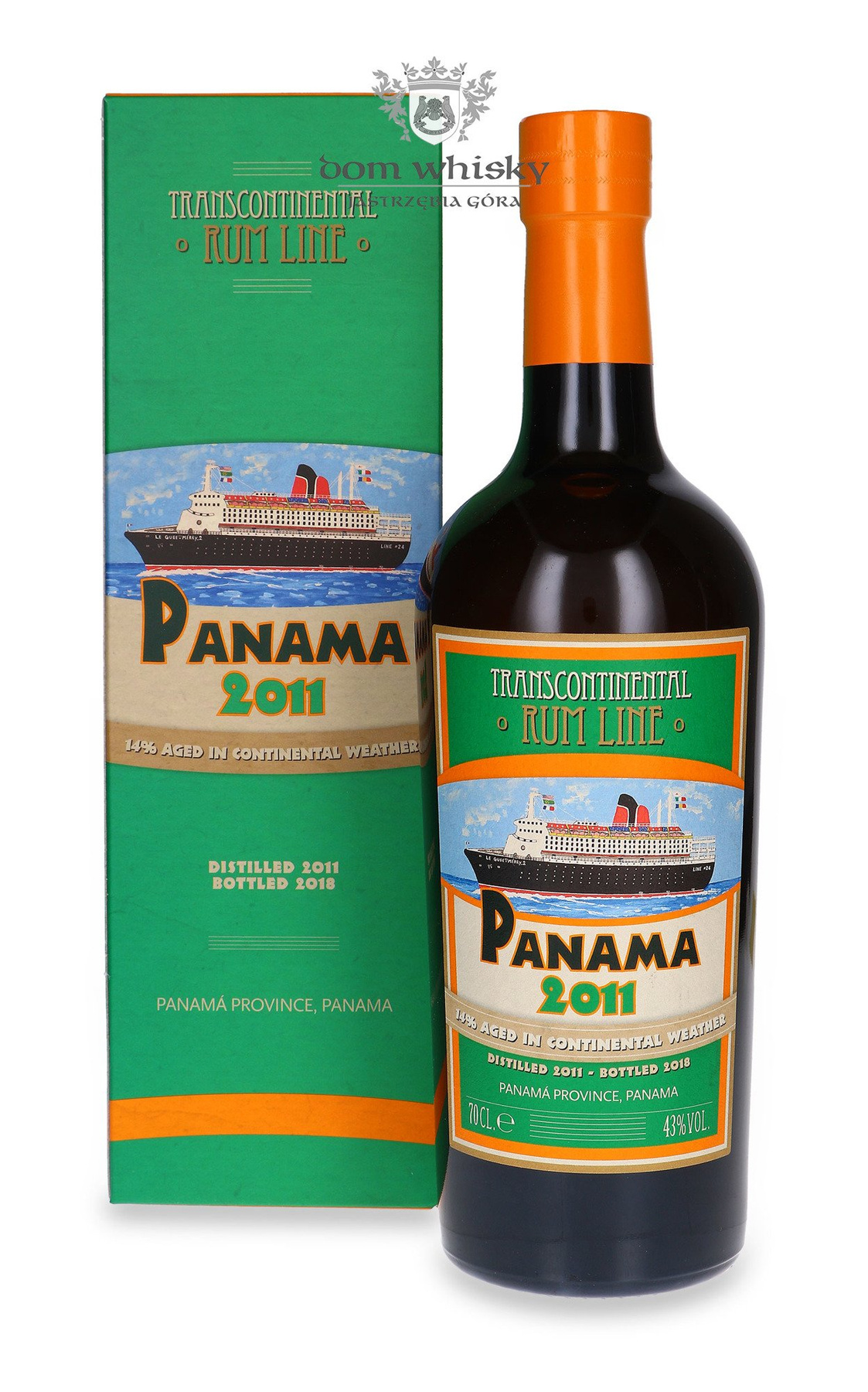 Transcontinental Rum Line 2011 Panama / 43 / 0,7l Dom Whisky