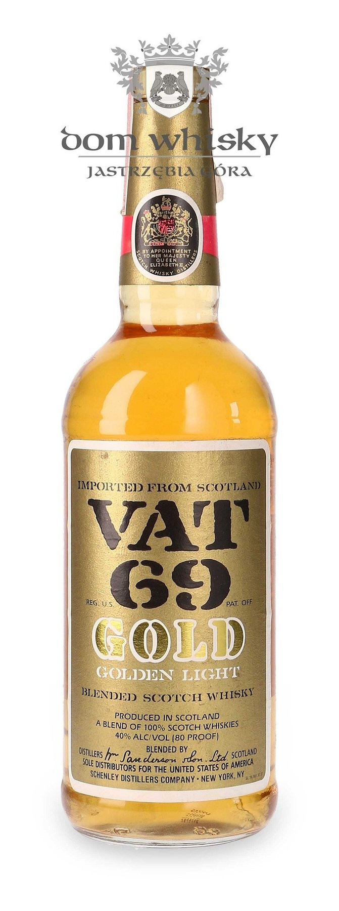 Vat 69 Gold / 40% / 0,75l | Dom Whisky