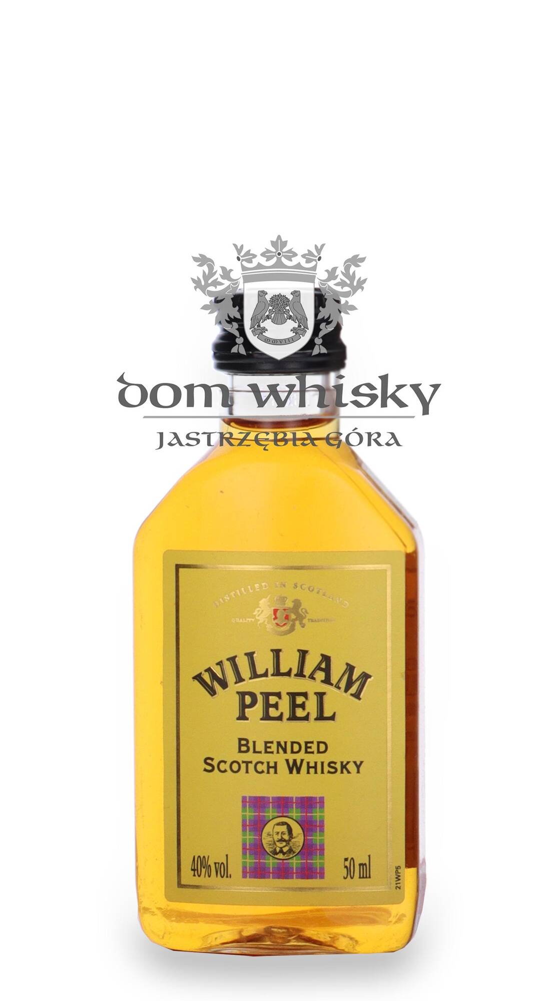 William Peel Miniaturka 40 005l Dom Whisky 